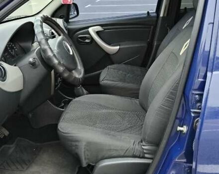 Синий Дачия Сандеро, объемом двигателя 1.1 л и пробегом 216 тыс. км за 3650 $, фото 8 на Automoto.ua