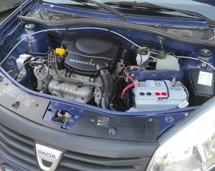 Синий Дачия Сандеро, объемом двигателя 1.4 л и пробегом 135 тыс. км за 4250 $, фото 15 на Automoto.ua