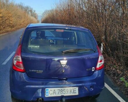 Синий Дачия Сандеро, объемом двигателя 1.39 л и пробегом 172 тыс. км за 4450 $, фото 2 на Automoto.ua