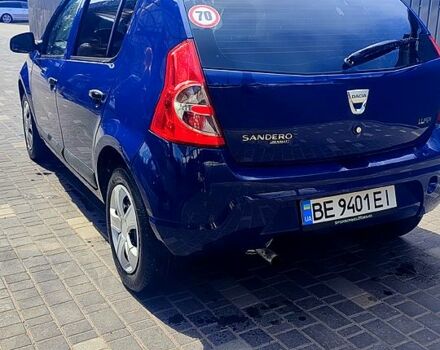 Синий Дачия Сандеро, объемом двигателя 1.4 л и пробегом 160 тыс. км за 4000 $, фото 3 на Automoto.ua