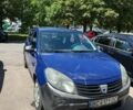 Синий Дачия Сандеро, объемом двигателя 1.15 л и пробегом 370 тыс. км за 3300 $, фото 1 на Automoto.ua