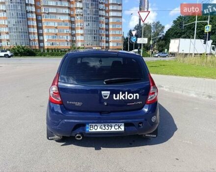 Синий Дачия Сандеро, объемом двигателя 1.4 л и пробегом 260 тыс. км за 4050 $, фото 5 на Automoto.ua