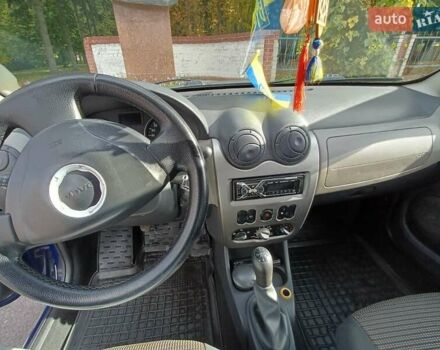 Синий Дачия Сандеро, объемом двигателя 1.4 л и пробегом 215 тыс. км за 4600 $, фото 17 на Automoto.ua