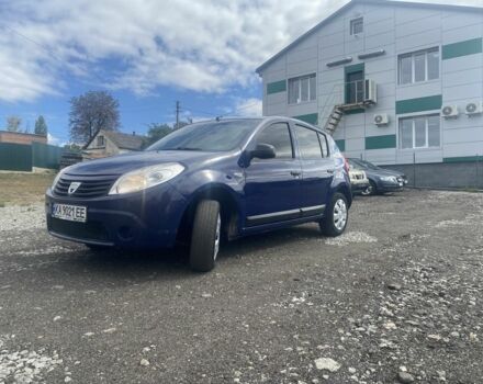 Синий Дачия Сандеро, объемом двигателя 1.4 л и пробегом 238 тыс. км за 3250 $, фото 1 на Automoto.ua