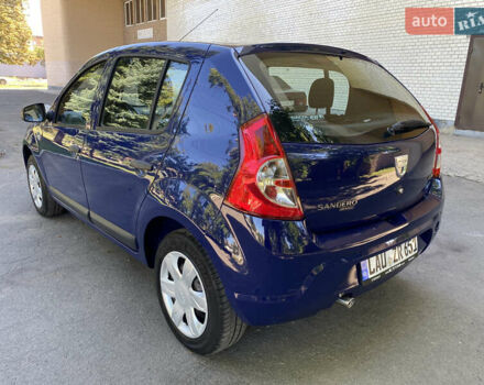Синій Дачія Sandero, об'ємом двигуна 1.4 л та пробігом 147 тис. км за 4750 $, фото 5 на Automoto.ua