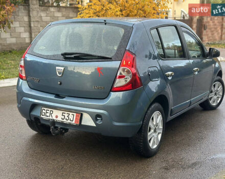 Синій Дачія Sandero, об'ємом двигуна 1.4 л та пробігом 179 тис. км за 4599 $, фото 4 на Automoto.ua