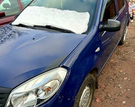 Синий Дачия Сандеро, объемом двигателя 1.4 л и пробегом 190 тыс. км за 3000 $, фото 1 на Automoto.ua