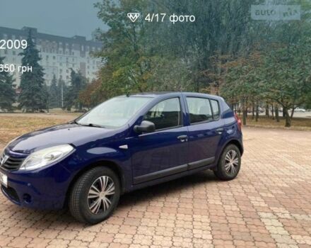 Синий Дачия Сандеро, объемом двигателя 1.2 л и пробегом 210 тыс. км за 4500 $, фото 7 на Automoto.ua