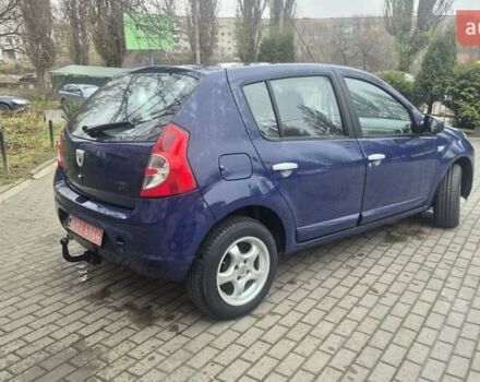 Синий Дачия Сандеро, объемом двигателя 1.6 л и пробегом 236 тыс. км за 5200 $, фото 6 на Automoto.ua