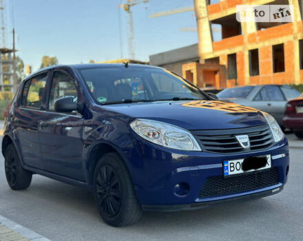 Синій Дачія Sandero, об'ємом двигуна 1.4 л та пробігом 123 тис. км за 3900 $, фото 1 на Automoto.ua