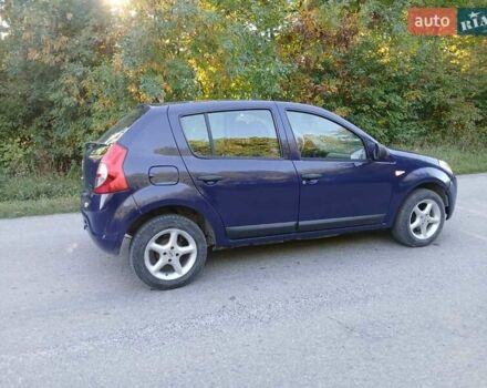 Синий Дачия Сандеро, объемом двигателя 1.5 л и пробегом 235 тыс. км за 3650 $, фото 5 на Automoto.ua