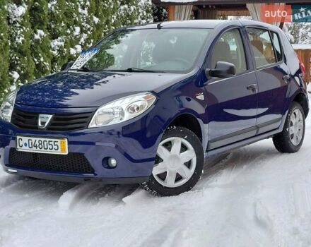 Синий Дачия Сандеро, объемом двигателя 1.4 л и пробегом 90 тыс. км за 4499 $, фото 5 на Automoto.ua