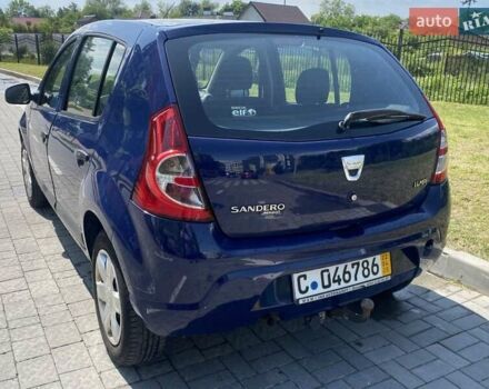 Синий Дачия Сандеро, объемом двигателя 1.4 л и пробегом 167 тыс. км за 4250 $, фото 2 на Automoto.ua