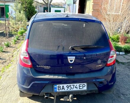 Дачия Сандеро 2009 в Кропивницком (Кировограде) на Automoto.ua Синий Дачия Сандеро, объемом двигателя 1.4 л и пробегом 154 тыс. км за 3820 $, фото 5 на Automoto.ua