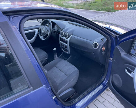 Синий Дачия Сандеро, объемом двигателя 1.4 л и пробегом 246 тыс. км за 4600 $, фото 14 на Automoto.ua