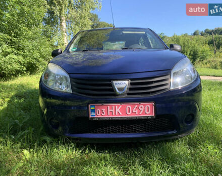 Синий Дачия Сандеро, объемом двигателя 1.2 л и пробегом 152 тыс. км за 4300 $, фото 1 на Automoto.ua