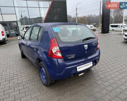 Синій Дачія Sandero, об'ємом двигуна 1.15 л та пробігом 155 тис. км за 3299 $, фото 5 на Automoto.ua