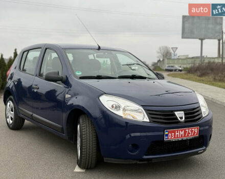 Синій Дачія Sandero, об'ємом двигуна 1.4 л та пробігом 106 тис. км за 4950 $, фото 5 на Automoto.ua