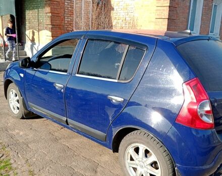 Дачия Сандеро 2009 в Кропивницком (Кировограде) на Automoto.ua Синий Дачия Сандеро, объемом двигателя 1.4 л и пробегом 154 тыс. км за 3820 $, фото 4 на Automoto.ua