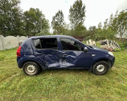 Синій Дачія Sandero, об'ємом двигуна 1.4 л та пробігом 220 тис. км за 1900 $, фото 3 на Automoto.ua