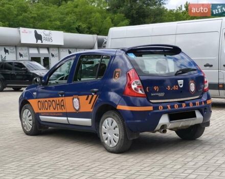Синій Дачія Sandero, об'ємом двигуна 1.4 л та пробігом 183 тис. км за 4150 $, фото 6 на Automoto.ua