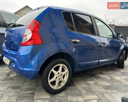 Синий Дачия Сандеро, объемом двигателя 1.6 л и пробегом 117 тыс. км за 4600 $, фото 9 на Automoto.ua