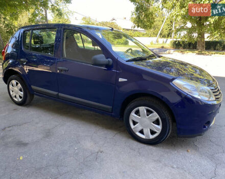 Синий Дачия Сандеро, объемом двигателя 1.4 л и пробегом 147 тыс. км за 4750 $, фото 10 на Automoto.ua