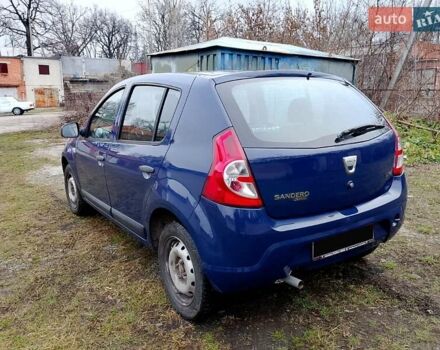 Синий Дачия Сандеро, объемом двигателя 1.4 л и пробегом 151 тыс. км за 4490 $, фото 5 на Automoto.ua