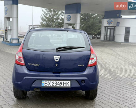 Синий Дачия Сандеро, объемом двигателя 1.5 л и пробегом 235 тыс. км за 4400 $, фото 9 на Automoto.ua