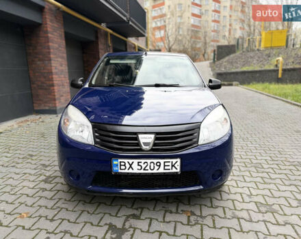 Синий Дачия Сандеро, объемом двигателя 1.4 л и пробегом 236 тыс. км за 3999 $, фото 6 на Automoto.ua