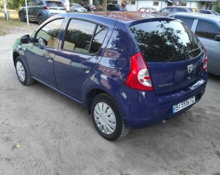 Синий Дачия Сандеро, объемом двигателя 1.4 л и пробегом 135 тыс. км за 4250 $, фото 7 на Automoto.ua