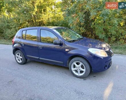 Синий Дачия Сандеро, объемом двигателя 1.5 л и пробегом 235 тыс. км за 3650 $, фото 2 на Automoto.ua