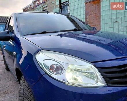 Синий Дачия Сандеро, объемом двигателя 1.4 л и пробегом 185 тыс. км за 4500 $, фото 1 на Automoto.ua