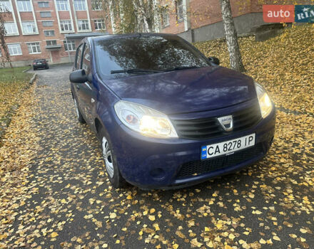 Дачия Сандеро 2009 в Полтаве на Automoto.ua Синий Дачия Сандеро, объемом двигателя 1.39 л и пробегом 234 тыс. км за 4500 $, фото 14 на Automoto.ua