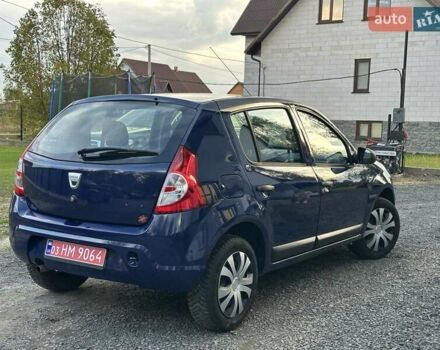 Синий Дачия Сандеро, объемом двигателя 1.4 л и пробегом 201 тыс. км за 4550 $, фото 8 на Automoto.ua