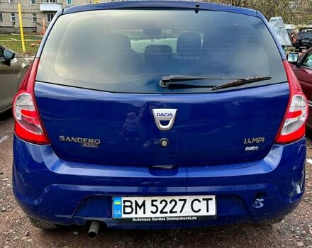 Синий Дачия Сандеро, объемом двигателя 1.4 л и пробегом 190 тыс. км за 3000 $, фото 3 на Automoto.ua