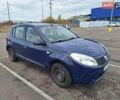 Синий Дачия Сандеро, объемом двигателя 1.4 л и пробегом 155 тыс. км за 4000 $, фото 2 на Automoto.ua