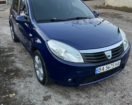 Дачія Sandero 2009 у Александрие на Automoto.ua Синій Дачія Sandero, об'ємом двигуна 1.4 л та пробігом 204 тис. км за 4600 $, фото 1 на Automoto.ua