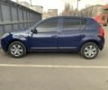 Синий Дачия Сандеро, объемом двигателя 1.1 л и пробегом 210 тыс. км за 3500 $, фото 2 на Automoto.ua