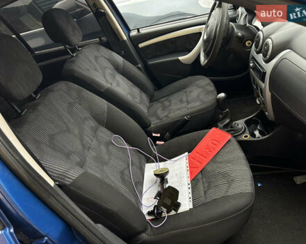 Синий Дачия Сандеро, объемом двигателя 1.6 л и пробегом 117 тыс. км за 4600 $, фото 13 на Automoto.ua