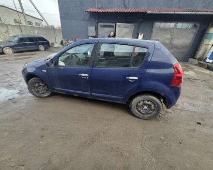 Синий Дачия Сандеро, объемом двигателя 1.4 л и пробегом 225 тыс. км за 2500 $, фото 5 на Automoto.ua