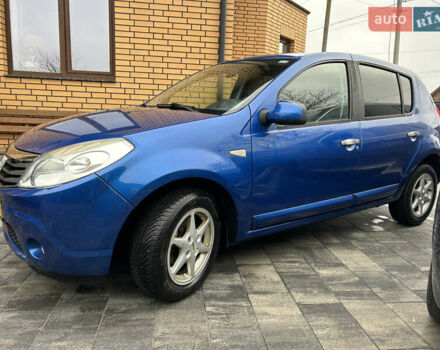 Синий Дачия Сандеро, объемом двигателя 1.6 л и пробегом 117 тыс. км за 4600 $, фото 6 на Automoto.ua