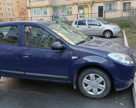 Синий Дачия Сандеро, объемом двигателя 1.4 л и пробегом 155 тыс. км за 4000 $, фото 1 на Automoto.ua