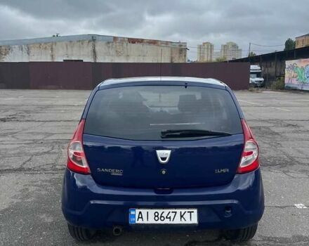 Синий Дачия Сандеро, объемом двигателя 1.39 л и пробегом 207 тыс. км за 4000 $, фото 7 на Automoto.ua