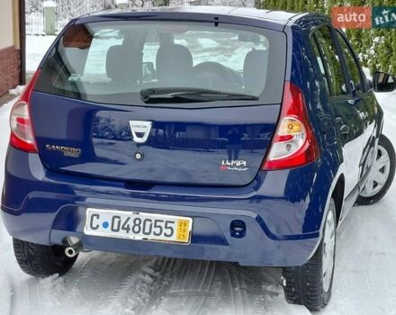 Синий Дачия Сандеро, объемом двигателя 1.4 л и пробегом 90 тыс. км за 4499 $, фото 45 на Automoto.ua