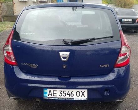 Синий Дачия Сандеро, объемом двигателя 1.39 л и пробегом 129 тыс. км за 3700 $, фото 3 на Automoto.ua