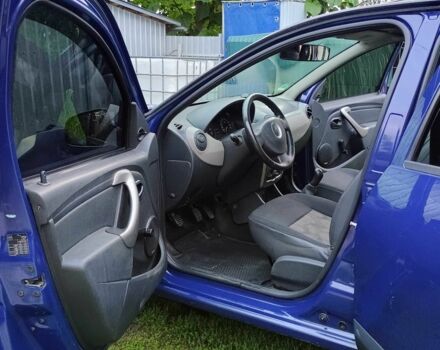 Синій Дачія Sandero, об'ємом двигуна 1.4 л та пробігом 167 тис. км за 4800 $, фото 12 на Automoto.ua