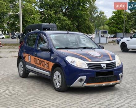 Синій Дачія Sandero, об'ємом двигуна 1.4 л та пробігом 183 тис. км за 4150 $, фото 3 на Automoto.ua