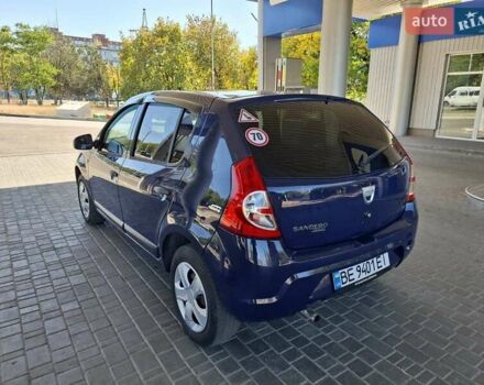 Синій Дачія Sandero, об'ємом двигуна 1.39 л та пробігом 160 тис. км за 4800 $, фото 10 на Automoto.ua