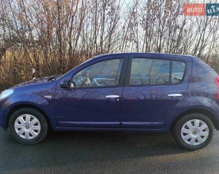 Синий Дачия Сандеро, объемом двигателя 1.39 л и пробегом 172 тыс. км за 4450 $, фото 1 на Automoto.ua